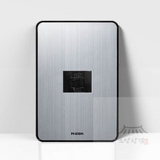 회의실인터넷연결포트 홈오피스네트워크정리 하이콘80 8P 모듈라 1구 실버 랜포트, 1개