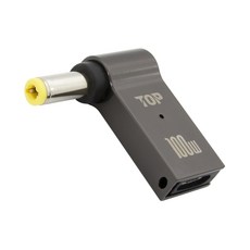 에이치디탑 USB C타입 DC 변환 100W 노트북 충전 젠더 5.5 x 2.5 mm, 1개, HT-CL021