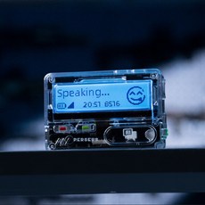 帕修斯AI BB機 AI智能個人助理 全年齡段AI對話 信息互傳 AI禮物 即時翻譯 口語對練 多功能助手, 1個, 冰川白, 冰川白