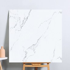 ELSECHO 두께1.6mm 자착식 바닥 시트 가정용 방수 내마모 무접착 부착 침실 거실 주방 범용 600*600mm, 8개, FDBB01