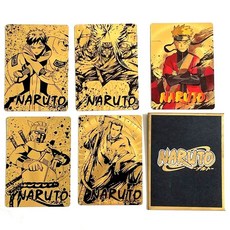 나루토 금색카드 포토카드 40장, 61x86mm, 1 5개의 에이스 (나루토가 있어야 함)