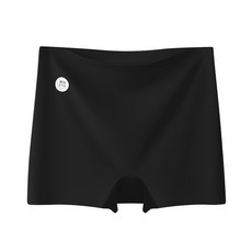 DIU 夏季冰絲平角褲女防走光粉底液無痕隱形10A抑菌純棉襠四角內褲