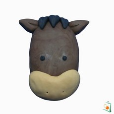 OS 비누찰흙 향기 비누만들기 십이지신 말 1인 솝클레이 클레이솝