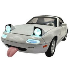마쓰다 MX-5 미아타 1세대 메롱카 1:24다이캐스트, 1개, 화이트