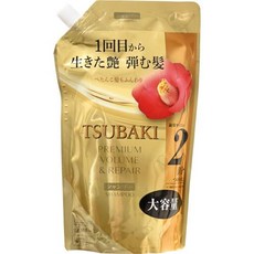 TSUBAKI & 600mL (동백) 프리미엄 볼륨 리페어 샴푸 플로랄 카멜리아의 향기