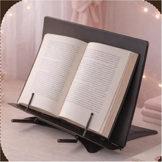 랄라지니 독서대 대 각도조절거치대, 브라운