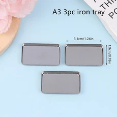 올스토어 1/2/3/4/개 빈 아이섀도우 틴 팬 메이크업 팔레트 사각 알루미늄 케이스 파우더