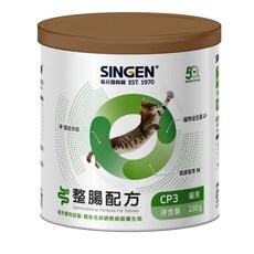 SINGEN 發育寶 貓用整腸配方 CP3 益生菌, 1個, 230g