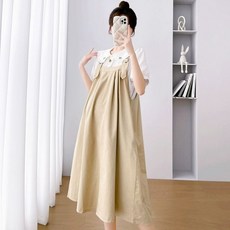 임산부 멜빵 원피스 투피스 수유가능 맘콩 치마