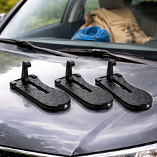 콩자반스토어_3초 설치! 차량 올라가는 Hook Step, 블랙, 1개