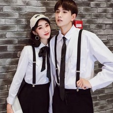 남성 여성 캐주얼 정장 클래식 스타일 패셔너블 멜빵 par3949cj