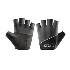 모투에카 다용도 헬스 등산 자전거 반장갑, 블랙, 1개