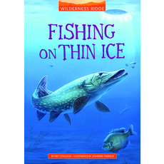 (영문도서) Fishing on Thin Ice Hardcover, Stone Arch Books, English, 9781663974914