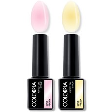 칼라피아 원스텝 퍼펙트젤 시럽 젤네일 세트, 1세트, 01. 피오니+프리지아