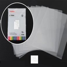 롱스팜 L홀더 투명파일 12P 부동산