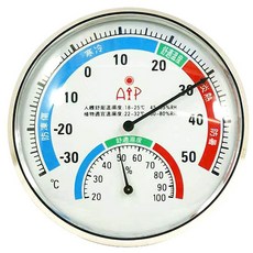 AIP-2101室內外溫濕度計(大) - 居家環境溫濕度監測 大螢幕清晰顯示, 1個