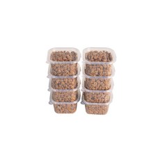 고집스런 맛 뿔당골 무염 생청국장 1.1kg(140*8개), 140g, 16개