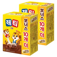 DONGSUH 東西食品 Jetty巧克力沖泡粉, 17g, 50條, 2盒