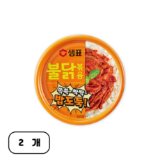 샘표 불닭볶음, 80g, 2개