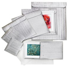 아트패킹 작품 포장 액자 보관, 1개, 실버3호 (35x33cm)