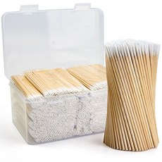 뾰족 면봉 400개 메이크업 네일 클린, 2200PCS