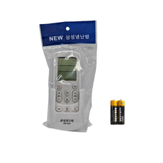 삼성 전용 에어컨 리모컨 AAA건전지 세트, 1개