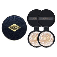 AGE20S 팩트 에이지투웨니스 앰플 에센스 럭스 골드 에디션 본품+리필2개, 홀리데이 23호, 1개