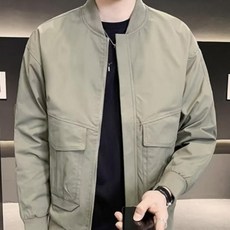 블루종 점퍼 봄 남성 자켓 아우터 간절기 가을 new+722xE, 민트_2XL