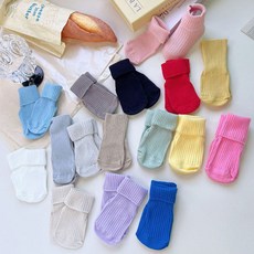 미소KC 베베데일리양말(컬러추가)*S(0-6m8-10cm)~M(6-12m10-12cm)*