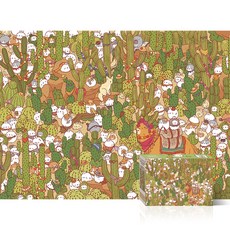 토이앤퍼즐 몰랑이 사막생활 4년차 300피스 직소퍼즐액자 TPD03-035, 1개