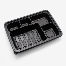 AJ 5칸 돈가스용기 200개 SET 5칸 돈까스 포장용기 도시락 포장용기 일회용 도시락 용기 일회용 돈까스 포장용기 AJ-5칸 돈가스용기 편의점돈가스도시락용기 돈까스도시락용기, 1개입