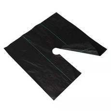 과수원 잡초 방지용 잔디 덮개 블랙 커버 롤형 보호, 1개, 70g 시트 1.2x1.2m 개봉형 구멍 1장