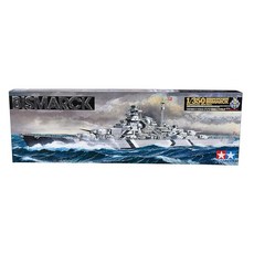 타미야 1/350 함선 시리즈 No.13 독일 해군 전함 비스마르크 플라스틱 모델 78013, 1개