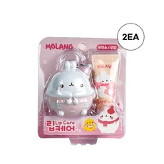 몰랑 립케어 (랜덤), 무향, 4g, 2개