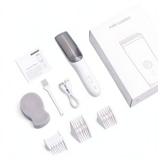 低噪防水電動理髮器 家用行動式理髮剪刀, CW003白, 如圖所示