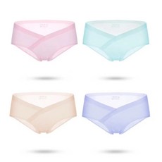 부드러운 V랩 비단결 임부팬티 5p 세트 NO820