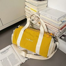 新款瑜伽健身包戶外運動旅行包乾溼分離大容量單肩手提行李包, 黃色, 1個