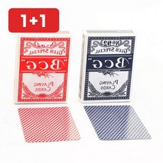 트럼프카드 광택 코팅 플레잉 보드게임 마술 카지노 카드, 1개, 상세페이지 참조