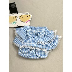 ABBYABBY 寵物生理褲 甜美蕾絲風短褲禮貌褲, 1個, S號, 1