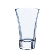 도요사사키 텐카이 술잔 100ml 유리 사케 소주 정종, 2개, 투명