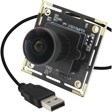 MMlove 16MP USB 카메라 모듈 라이트번 170 광각 M12 IMX298 이미지 센서 플러그 앤 플레이 HD 비디오 컨퍼런스노트북PC라스베리 파이용 임베디드 컴퓨터 웹캠, 16MP 170°fisheye lens
