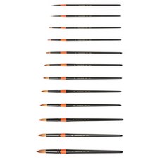 화홍 수채화붓 700R 낱개 (호수선택), 화홍 수채화붓 700R 10호 환붓, 1개