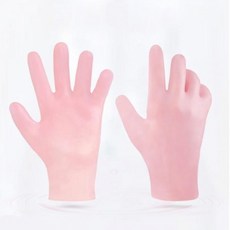 실리콘 보습 장갑 핸드케어 손 관리 핸드장갑/실리콘 보습 양말 발뒷꿈치 발각질 발관리 풋케어 양말, 실리콘 보습 양말 / 핑크, 1개, 필수선택_실리콘 보습 양말 - 핑크