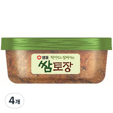 샘표 쌈토장, 4개, 170g