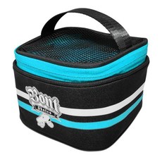 본트 스케이트 - 쿼드 롤러 스케이트 휠 백 홀더 - 8개의 바퀴에 맞습니다, Black/Blue, 1개