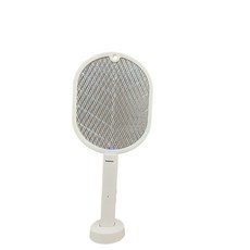 MATRIC 二合一充電式捕蚊拍，無線輕巧，直立壁掛設計，高壓電擊滅蚊