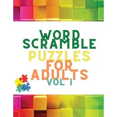 Word Scramble Puzzles for Adults Vol 1: Scrabble Word Search Book: Word Search Book for Adults - Lar... Paperback, Milestone Publish, English, 9781716218132