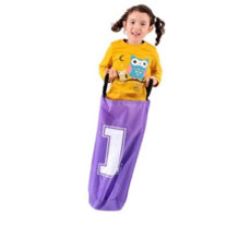 키더스 홉주머니 유아 체육 점프 놀이 캉캉 자루 1개, 1번(퍼플)