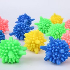 防纏繞洗衣球 清潔球 去汙摩擦實心洗護球 滾筒洗衣機適用, 1個, 小號直徑約3.5cm2個體驗裝（可洗襪子,大號直徑約5.5-6cm 小號約4cm