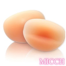 MICCH 矽膠胸墊，下厚上薄設計，自然提升胸型